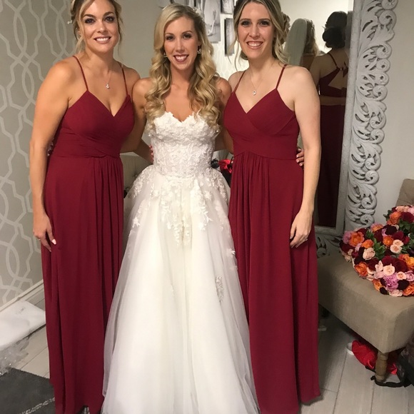 Azazie long dress - Picture 10 of 10